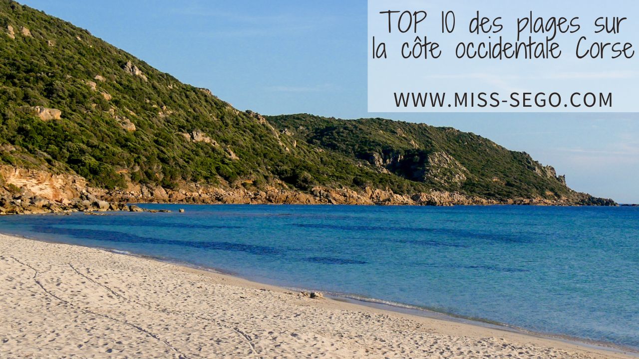 top 10 plage corse du sud ajaccio bonifacio